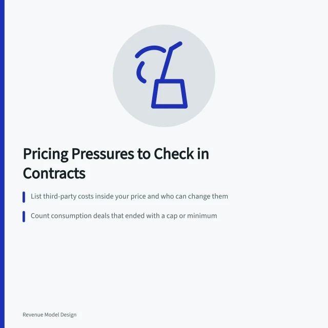 Card on five pricing pressures and contract checks for 2027. Pricing architecture trends worth taking seriously