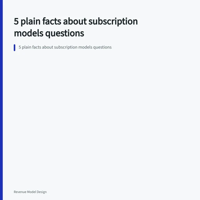 5 plain facts about subscription models questions. 5 plain facts about subscription models questions